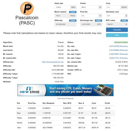 Pascal Coin Solo Mining – Telegraph