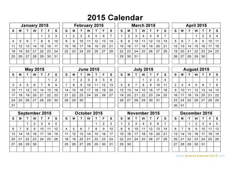 5 Year Calendar Printable Calendar Templates | Images and Photos finder