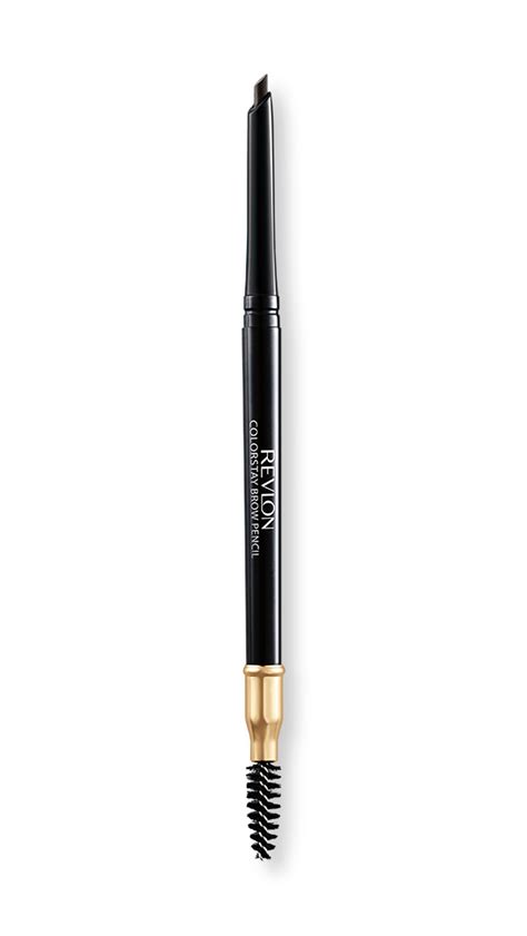 ColorStay™ Brow Pencil, With Blending Eyebrow Brush : Soft Black - Revlon