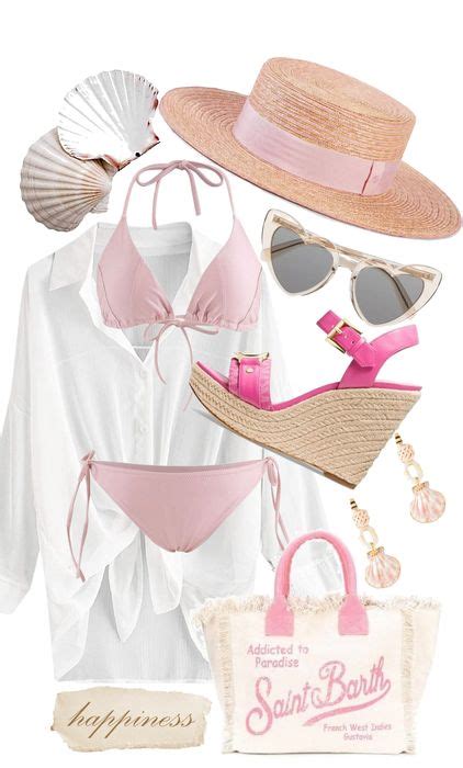 pink beach Outfit | ShopLook | Beach day outfits, Beach outfit, Pink beach