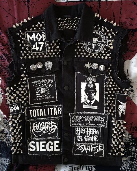 Finished my Crust Jacket - BattleJackets | Punk fashion diy, Punk ...