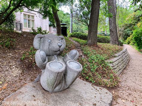 Secret Teddy Bear Park in Dallas (aka Lakeside Park) | Hello Little Home