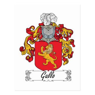 Gallo Family Crest Gifts on Zazzle