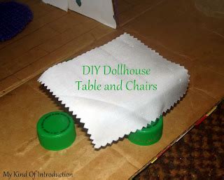 My Kind Of Introduction: DIY Dollhouse Table and Chairs