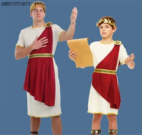 Prajurit romawi kuno romawi kostum anak Dewasa kostum halloween cosplay pakaian Masquerade roman ...