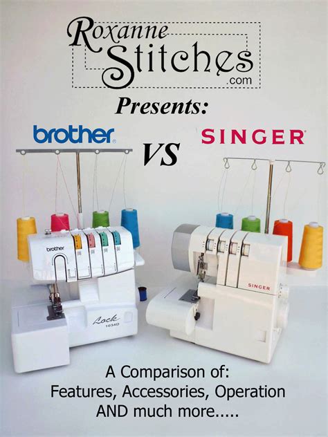 Coming Soon: Serger Comparison Update!! | RoxanneStitches