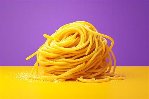 Premium Photo | Spaghetti Isometric