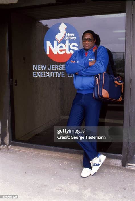 New Jersey Nets head coach Willis Reed poses for a photo outside the ...