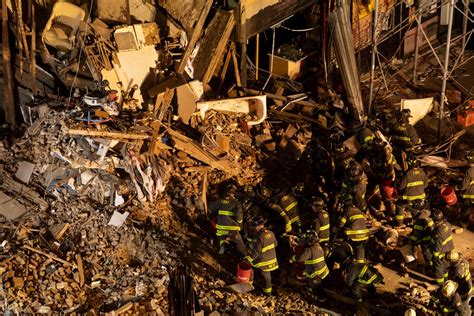 Bronx building collapse: photos show structural damage