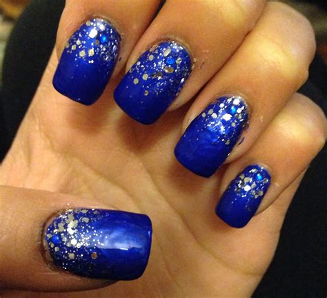 Pin by Dayna McWhinnie on Grad ideas | Royal blue nails designs, Blue ...