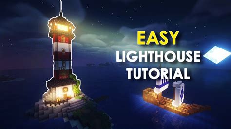 Minecraft Lighthouse Tutorial easy 💡 | Minecraft lighthouse, Lighthouse, Minecraft japanese house