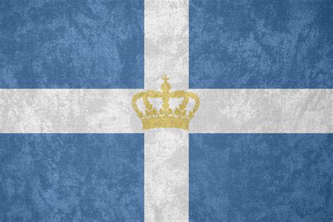 Kingdom of Greece ~ Grunge Flag (1863 - 1924) by Undevicesimus on ...