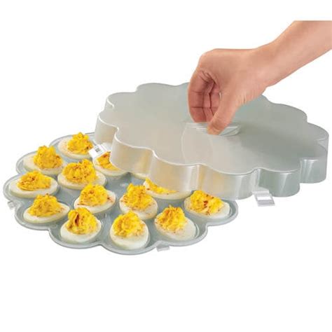 Deviled Egg Tray With Lid - Walmart.com - Walmart.com