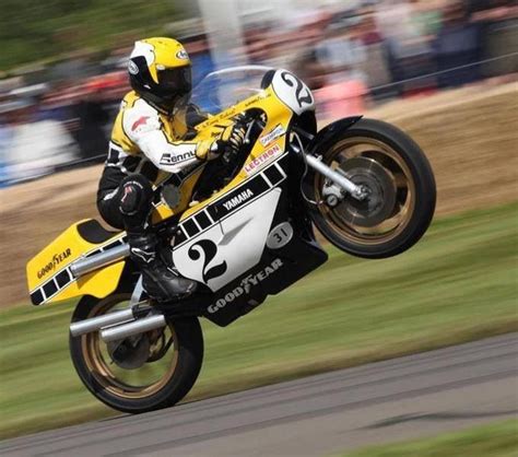 Kenny Roberts at the Goodwood Festival of Speed | Kenny roberts, Racing ...