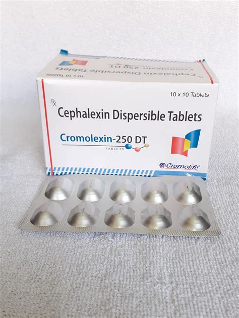 (CROMOLEXIN-250 DT tab) Cephalexin Dispersible Tablets | Orion Life Science