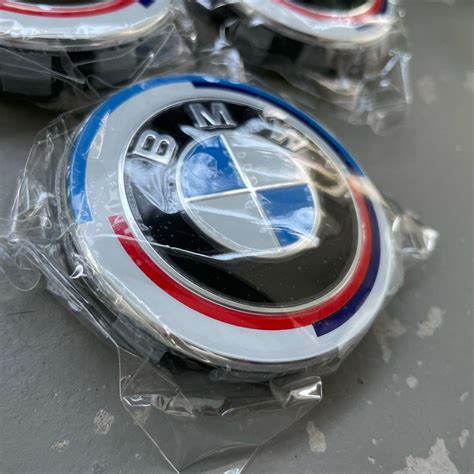 [RARE] FULL SET BMW 50th Anniversary Emblem Logo 50 Anniv Special, Car Accessories, Accessories ...