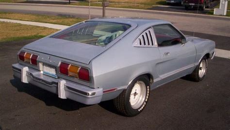 Silver 1976 Ford Mustang II Hatchback