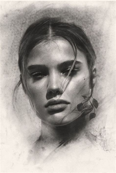 Pin by Joye Meeker on Drawing, Painting & Sculpture, 5 | Portrait drawing, Charcoal portraits ...