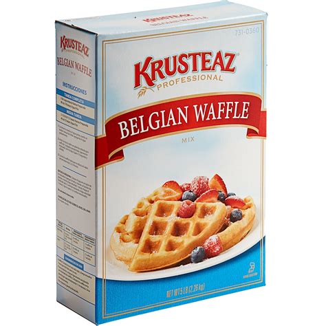 Krusteaz Professional 5 lb. Belgian Waffle Mix