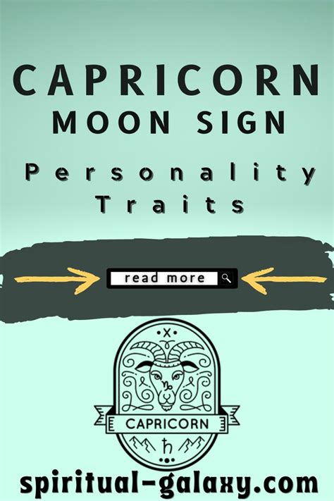 Capricorn Moon Sign: The Best And Worst Personality Traits | Capricorn moon, Capricorn moon sign ...