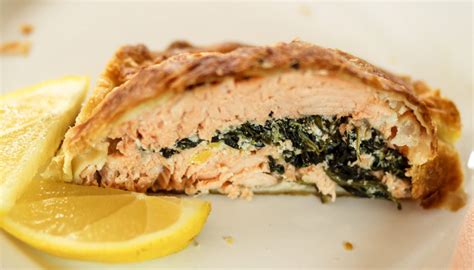 Salmon in Puff Pastry with Spinach – Homemade Italian Cooking