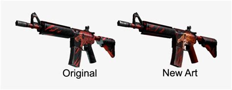 Csgo Old Howl Vs New Howl - M4a4 Howl Price - Free Transparent PNG ...