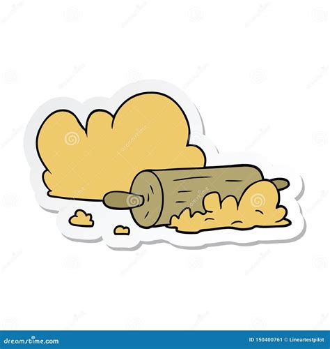 Cartoon Kid Rolling Down The Mountain Slope On Sled Vector Illustration ...