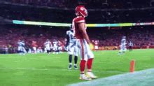 Kelce Hit GIF - Kelce Hit The - Discover & Share GIFs