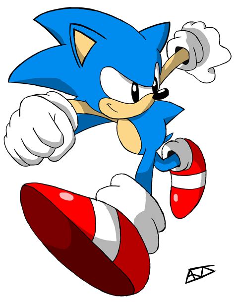 Classic Sonic Adventure 2 Pose by Drawn-by-AJ on DeviantArt