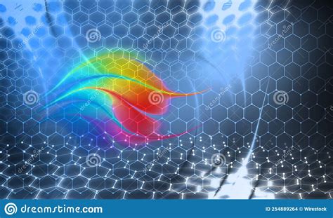 Illustration of Abstract Technology Background Concept Stock ...