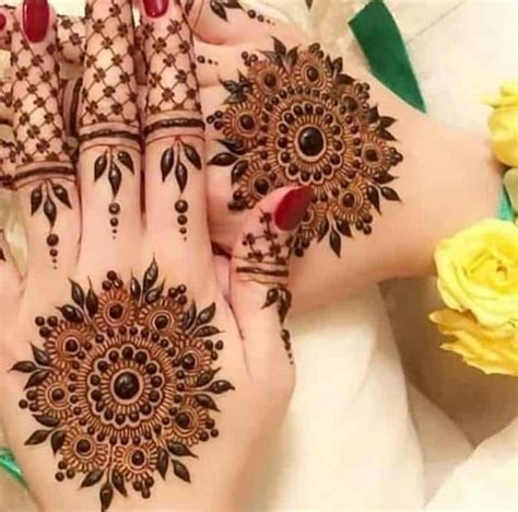 Eid Tikki Mehndi Designs for Hands, Latest & New | Showbiz Hut