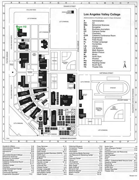 Los Angeles Valley College Campus Map - Oconto County Plat Map