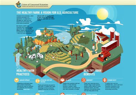 The Healthy Farm: A Vision for U.S. Agriculture Interactive Infographic | Interactive ...