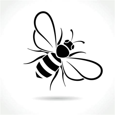 Illustration of bee icon on white background | Ilustração de abelha, Desenho de abelha, Mistura ...