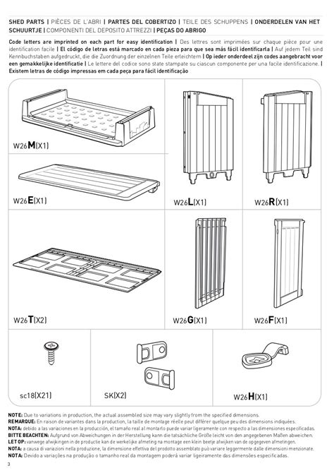 Keter Storage Spare Parts Hinges | Reviewmotors.co