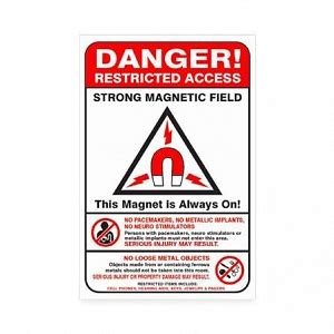 MRI Warning Wall Signs | Medline Industries, Inc.