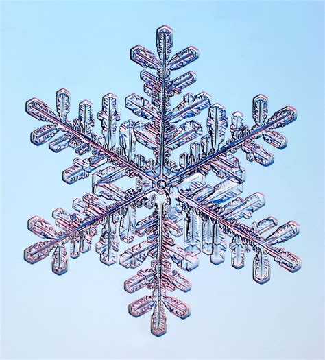 Photo by Kenneth Libbrecht http://snowcrystals.com Snowflake Images ...