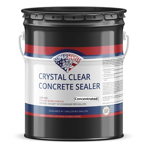 Concentrated Crystal Clear Sealer 53% Solids – Super Stone, Inc.