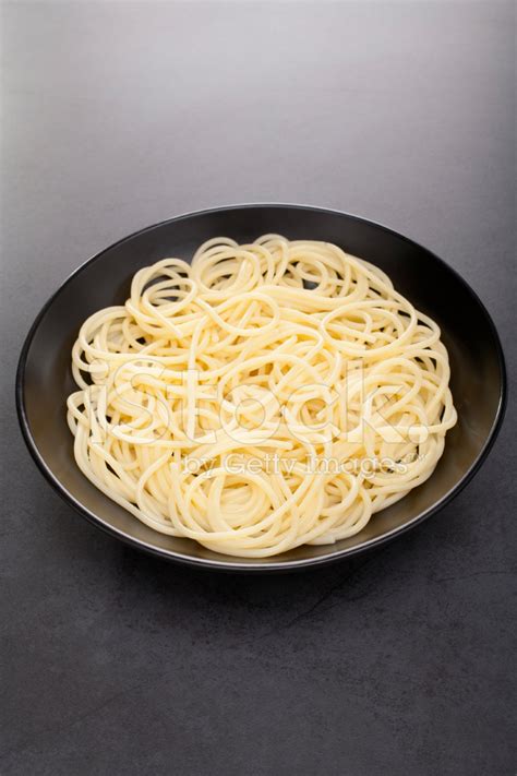 Bowl of Plain Spaghetti Pasta stock photos - FreeImages.com