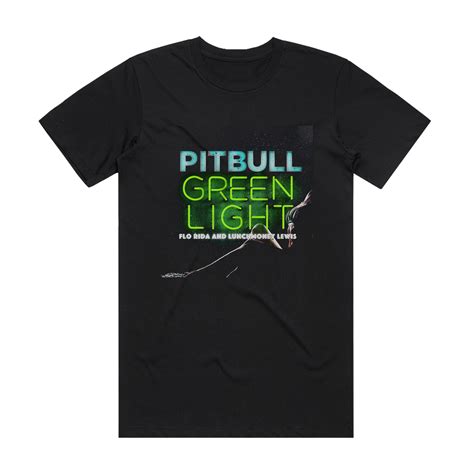 Pitbull Greenlight Album Cover T-Shirt Black – ALBUM COVER T-SHIRTS