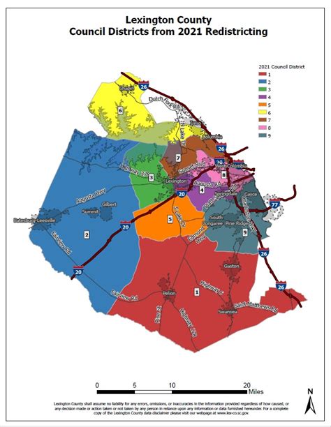 Map Of Lexington County Sc - Map Of South America