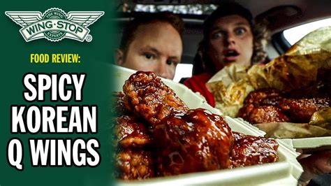 Wingstop's Spicy Korean Q Wings Food Review | Season 6, Episode 64 - YouTube