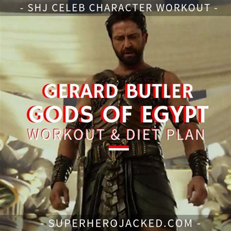 Gerard Butler Workout Routine and Diet Plan: Train like King Leonidas ...