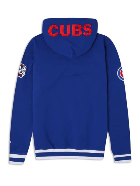 Chicago Cubs Logo Select Blue Hoodie - Texas Jackets