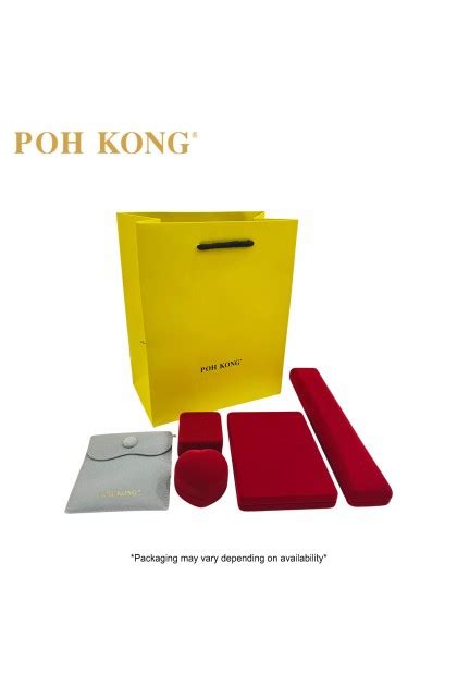 POH KONG 916/22K Yellow Gold Paperclip Chain Bracelet_022