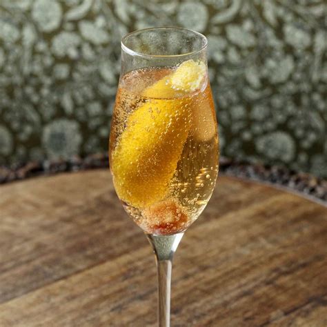 Champagne Cocktail - Classic Recipe & History - Vintage American Cocktails