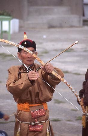 Archery at the mongolian Naadam Festival | Special Information ...