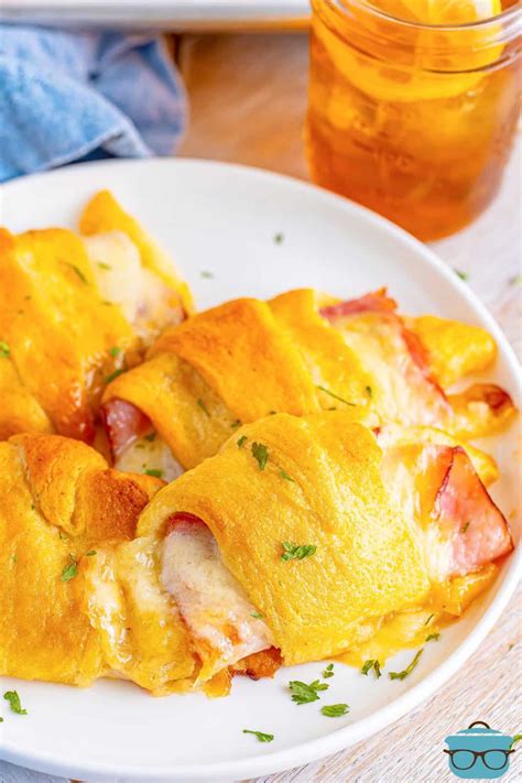 Ham and Cheese Crescent Rolls - The Country Cook