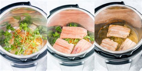 Instant Pot Poached Salmon - Instantlicious