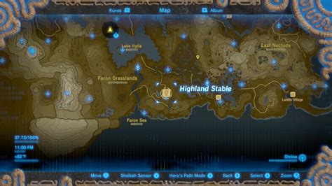 Botw map stables